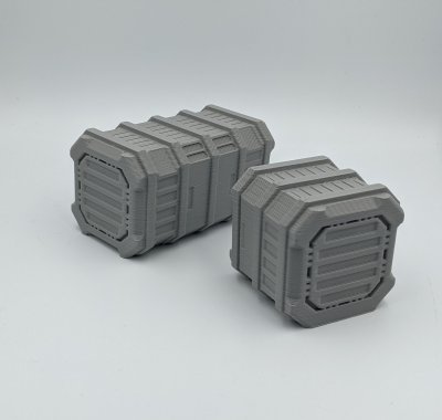 Sci Fi Shipping Containers - Image 1