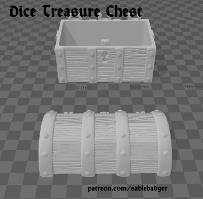 Gaming - Dice Treasure Chest