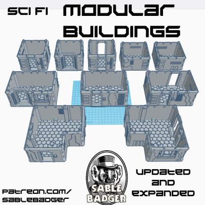 Sci Fi Modular Buildings (Updated)