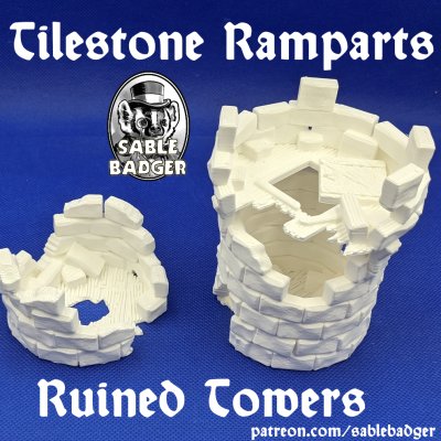 Tilestone Ramparts - Ruined Towers - Image 2