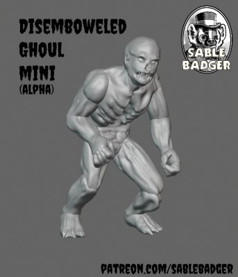 Mini - Disemboweled Ghoul ALPHA