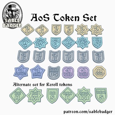 Tokens - Age of Sigmar set