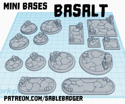Mini Bases - Basalt - Image 3