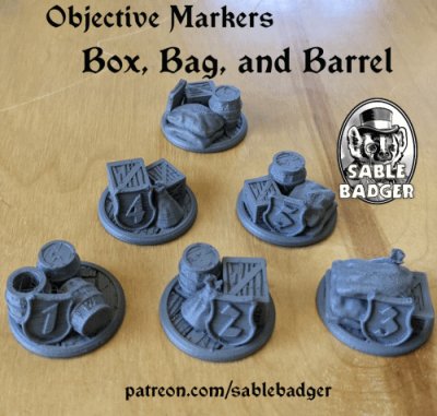 Objective Markers - Box Bag and Barrel - Image 2