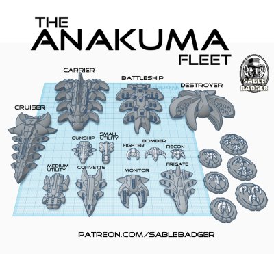 A Billion Suns - Anakuma fleet (final)