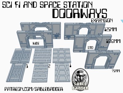 Sci Fi Walls - Doorway Expansion - Image 2