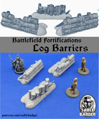 Log Barricades