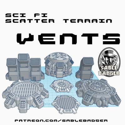 Sci Fi Scatter 2 - Vents