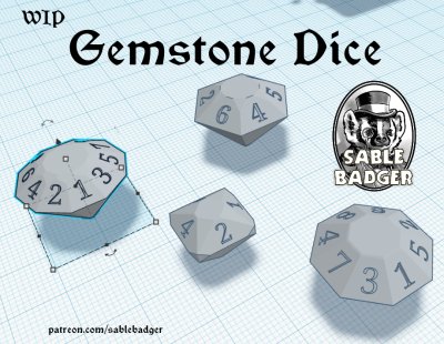 Gem Dice wip