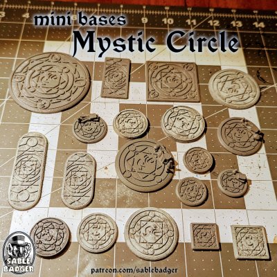 Mini Bases - Mystic Cirlces - Image 1