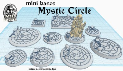 Mini Bases - Mystic Cirlces - Image 3