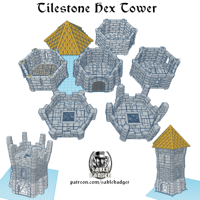 Tilestone Hex Tower