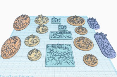 Mini Bases - Cave Crystals