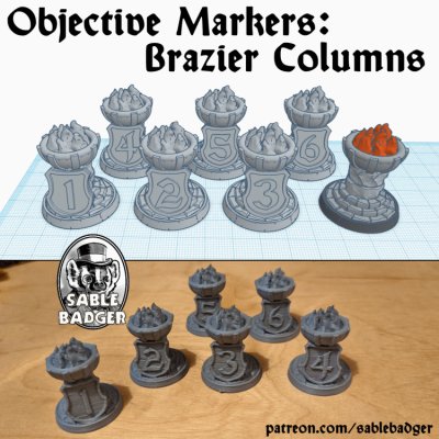 Objective Markers - Brazier Column