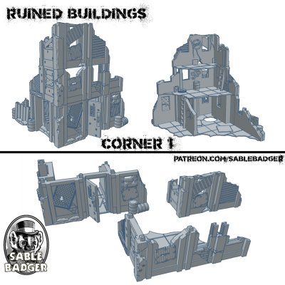 Post-Apocalypse Buildings 28mm - Image 2