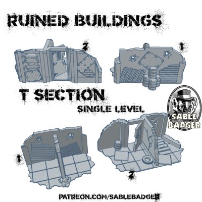 Post-Apocalypse Buildings 28mm - Image 1
