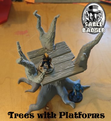 Trees with Platforms