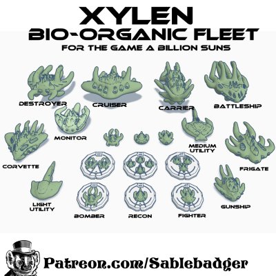 A Billion Suns - Xylen  Bio-Organic Fleet
