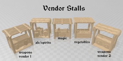 Fantasy - Market Vendors