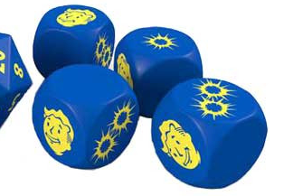 Fallout 2D20 Combat Dice Bullets - Image 1