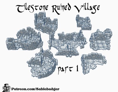 Tilestone Ruined Villiage
