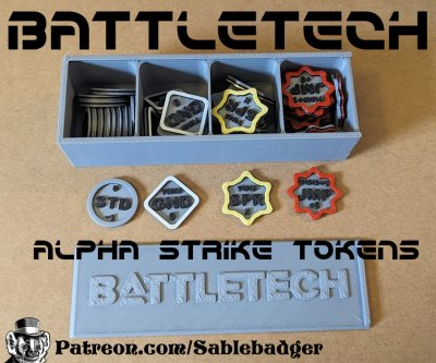 Battletech - Alpha Strike Tokens - Image 2