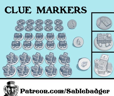 Objective Markers - Clue Markers