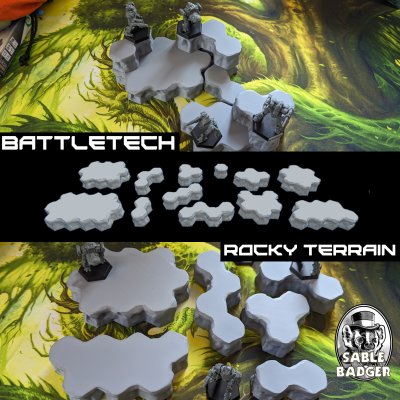 SB3D - Battletech - Rocky Terrain