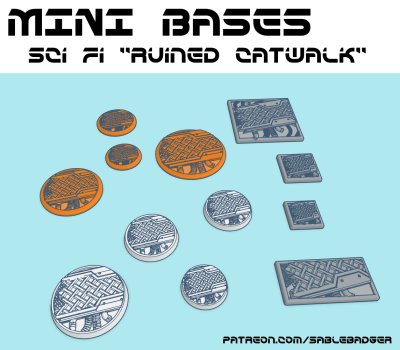 Mini Bases - Sci Fi Catwalk - Image 2