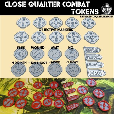 Tokens - Close Quarter Combat