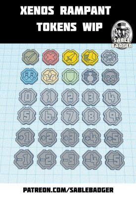 Tokens - Xenos Rampant