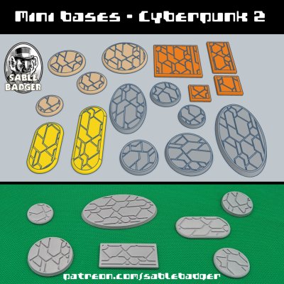 Mini Bases - Cyberpunk