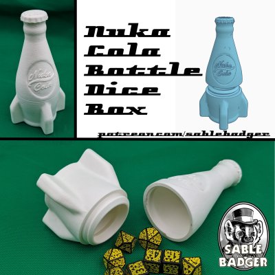 Fallout Nuka Cola Bottle Dice Holder