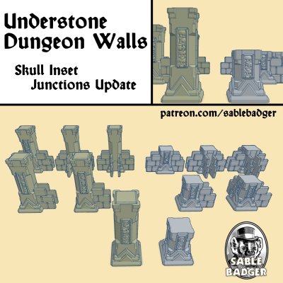 Understone Dungeon - Junctions - Skull Inset update