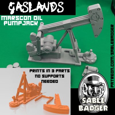 Gaslands - Oil Pumpjack - Image 1