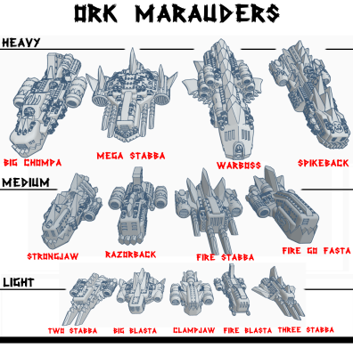 OPR Warfleets - Orc Marauders - Image 1