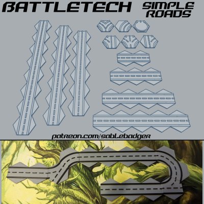 Battletech - Roads Simple
