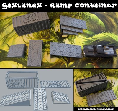 Gaslands - Container - Ramps
