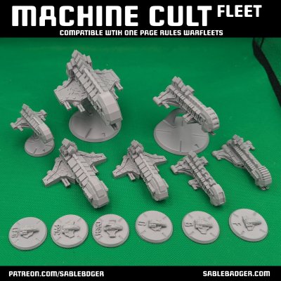 OPR Warfleets - Machine Cult - Image 2