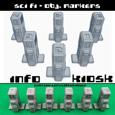 Sci Fi - Objective Markers - Info Kiosk
