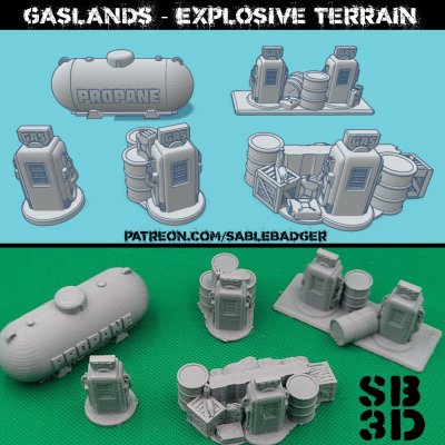 Gaslands - Explosive Terrain