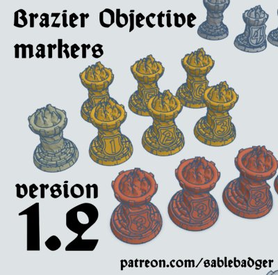 Brazier Columns Objective Markers UPDATE