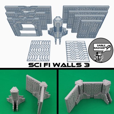 Sci Fi Walls 3