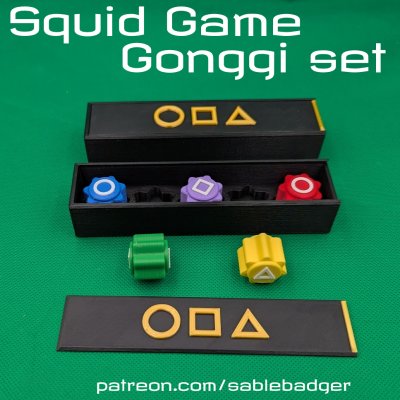 Squid Game - Gonggi props - Image 1
