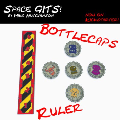 Space Gits - Tokens and Ruler